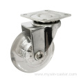 4'' Swivel Transparent Caster For Furniture